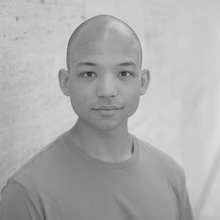 Black and White Headshot of Dancer Jammie Walker